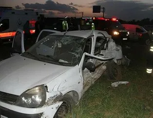 Konya’da gece yarısı korkunç kaza