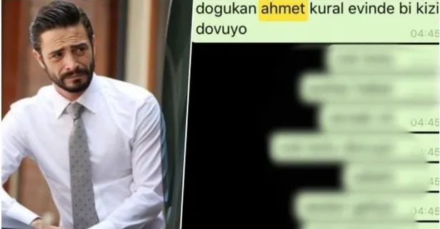 O geceye dair yazışmalar ortaya çıktı! "Ahmet Kural evinde bir kızı dövüyor!"