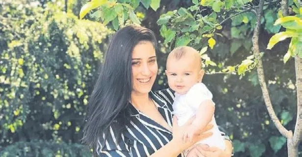 Hazal Kaya minik oğlu Fikret Ali ile poz verdi