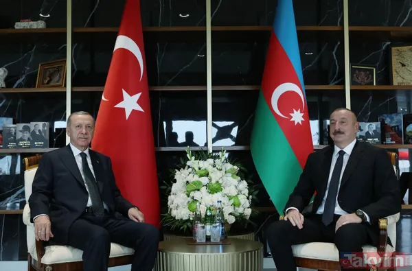 Azerbaycan Cumhurbaşkanı Aliyev'den Başkan Erdoğan'a samimi karşılama: Uçaktan iner inmez sarıldılar... Halter şov - 28