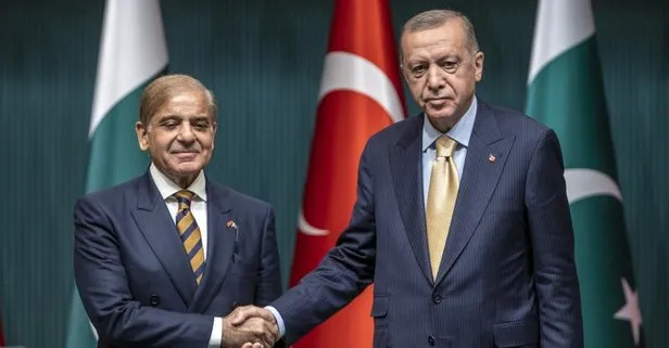 Başkan Erdoğan, Pakistan Başbakanı Şahbaz Şerif ile bir telefon görüşmesi gerçekleştirdi: Terör saldırılarına kınama