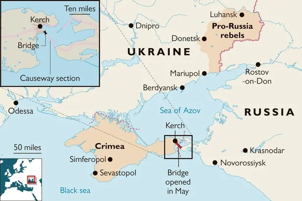 Kerç Köprüsü'nde patlama! Ukrayna resmen açıkladı: "Bu daha başlangıç"-11
