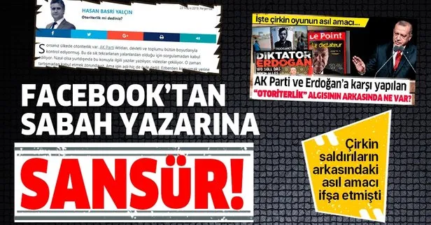 Bunu da sansürle ey Facebook