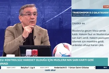 Trabzonspor - Galatasaray maçında kritik pozisyon! Çizgi yanlış mı? Mustafa Çulcu yorumladı