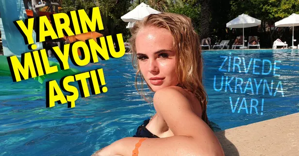 3 ayda yarım milyon Ukraynalı turist geldi