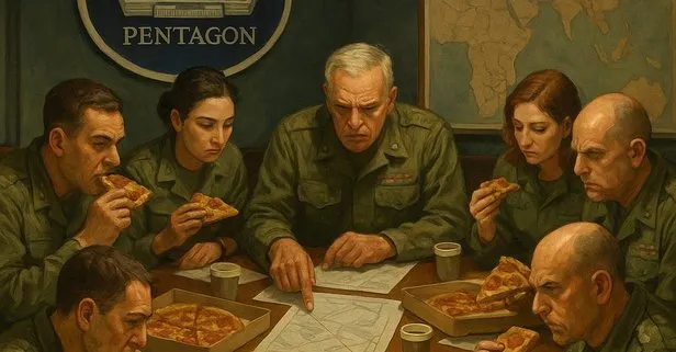Pentagon’da pizza trafiği arttı ABD İran'ı vurdu