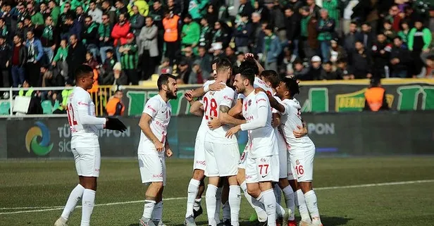 Antalyaspor’da ümitler yeşerdi