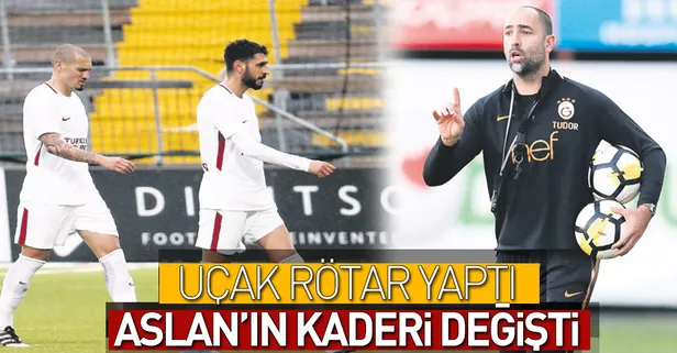 Uçak rötar yaptı Aslan'ın kaderi değişti