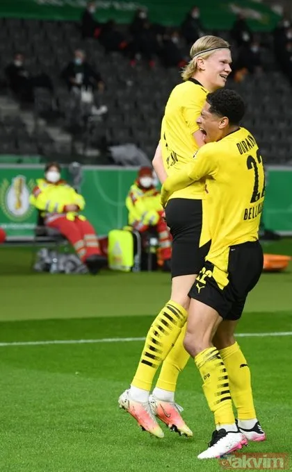 Almanya Kupası Borussia Dortmund’un oldu! İşte kutlamalardan kareler
