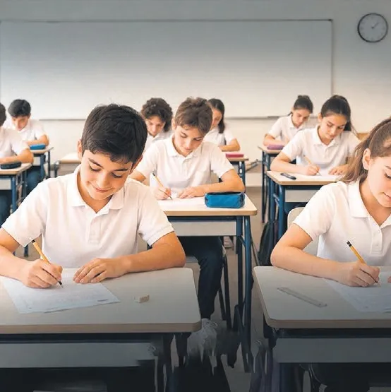 Teknoloji desteğiyle LGS deneme sınavı