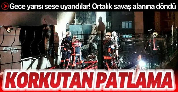 SON DAKİKA: Ankara’da doğal gaz patlaması: Yaralılar var!