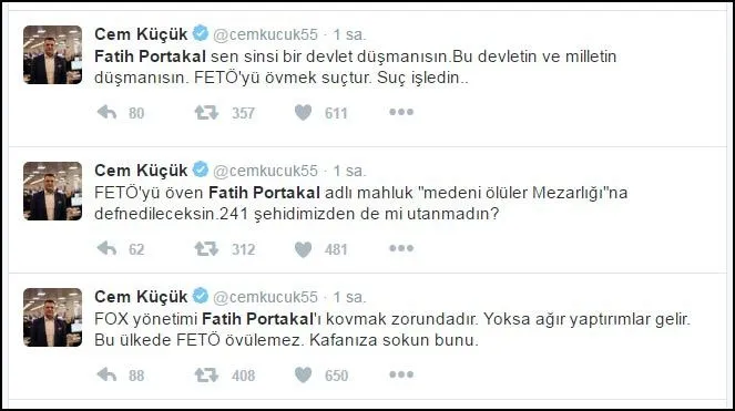 Terör yandaşı Fatih Portakal'ı yerin dibine soktular!-2