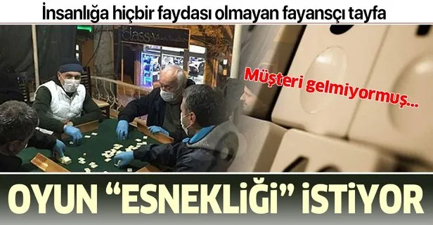 Kahvehaneciler oyun için esneklik istiyor