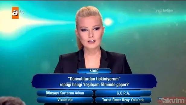 Müge Anlı’nın sunduğu Güven Bana'ya damga vuran Yeşilçam sorusu! (Video)