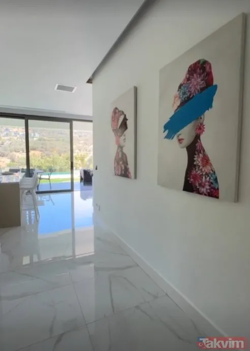 'Minnoş'un evini gören hayran kaldı! Şarkıcı Ceylan Bodrum'daki 500 m2'lik lüks villası! İşte Ceylan’ın Bodrum’daki süper lüks manzaralı villası - 16