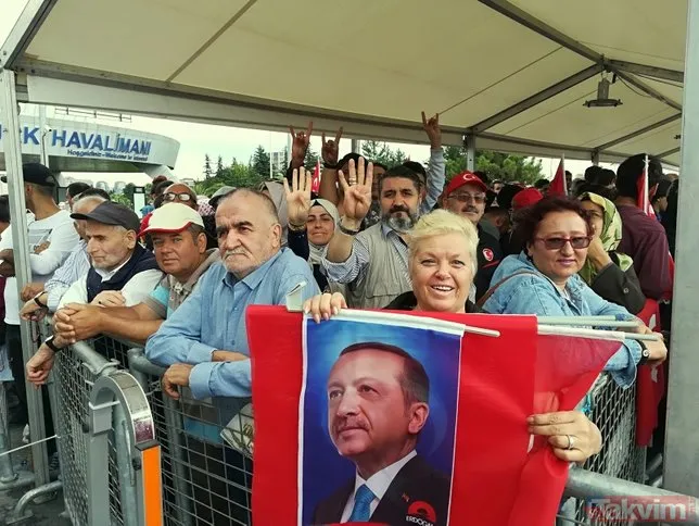 İstanbul'da vatandaşlar Atatürk Havalimanı'na akın etti! Alan doldu taştı