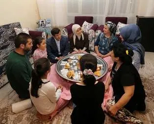 Başbakan’dan sürpriz iftar ziyareti