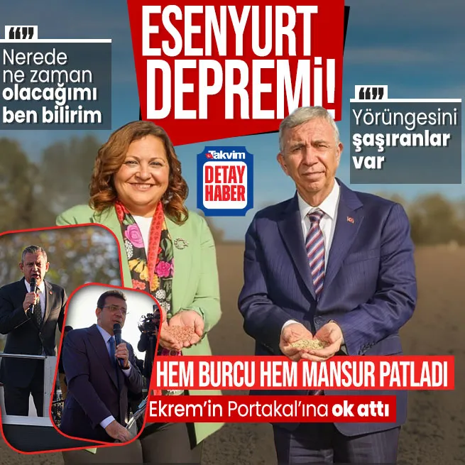 CHPde Esenyurt depremi! Mansur Yavaş ve Burcu Köksaldan olay sözler: Yörüngesini şaşıranlar var