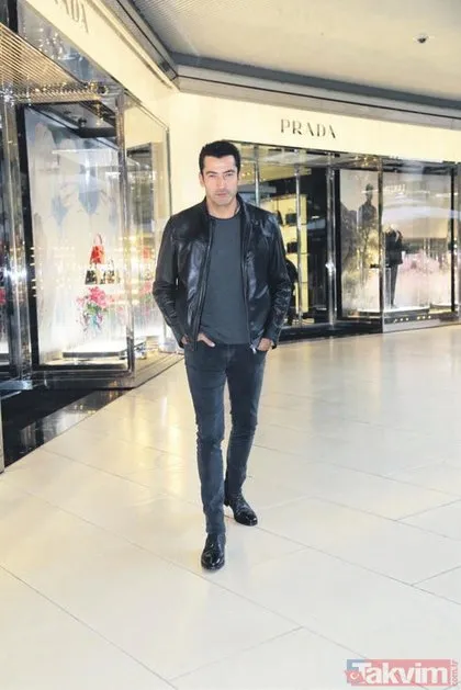 Yakışıklı oyuncu Kenan İmirzalıoğlu alışverişte görüldü... Karizmasıyla dikkat çekti...