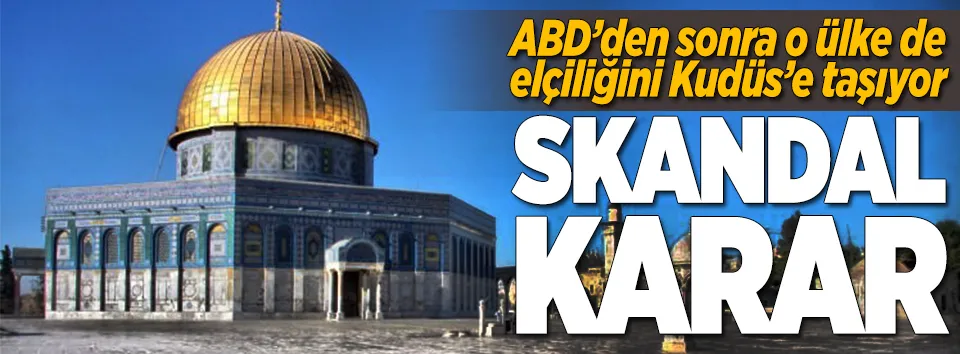 Guatemala da İsrail ile anlaştı!