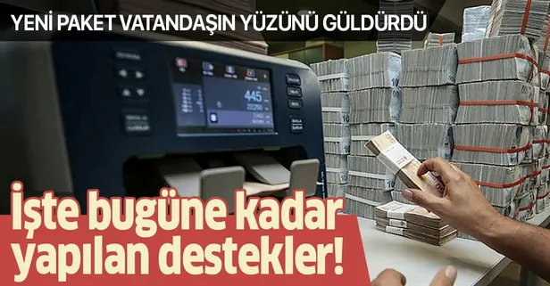 Yeni ekonomi destek paketi vatandaşın yüzünü güldürdü! İşte yeni ekonomik paketin detayları...