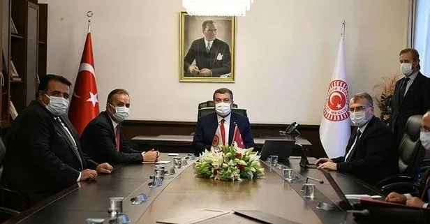 Bakan Koca milletvekilleriyle bir araya geldi