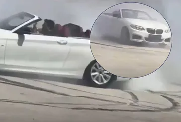 Burdur'da düğün konvoyunda drift terörü! Magandaya ceza yağdı