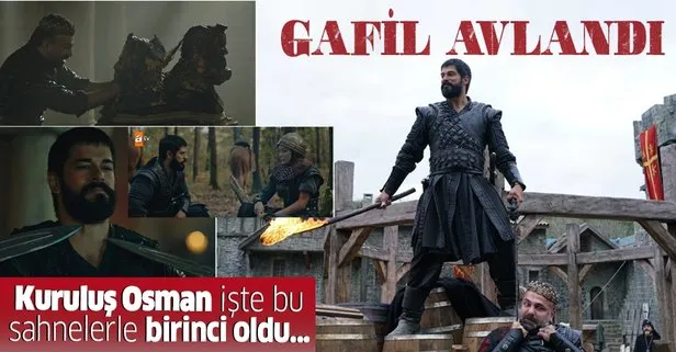 Kuruluş Osman son bölümü zirveye taşıyan sahneler!