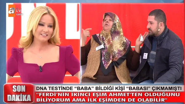 Müge Anlı'ya çıkan Ferdi Ölmez'in annesi şoke etti: İkinci eşim Ahmet'ten olduğunu biliyorum ama...-1