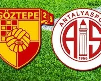 Göztepe Antalyaspor’a gol oldu yağdı