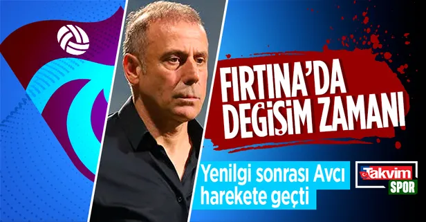 4-1’lik Karagümrük yenilgisi sonrası Abdullah Avcı harekete geçti