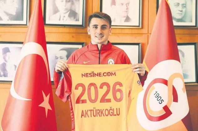 Kerem Aktürkoğlu 5 yıl daha Galatasaray’da