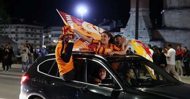 Galatasaray’ın şampiyonluğu sonrası dünya sarı kırmızıya boyandı