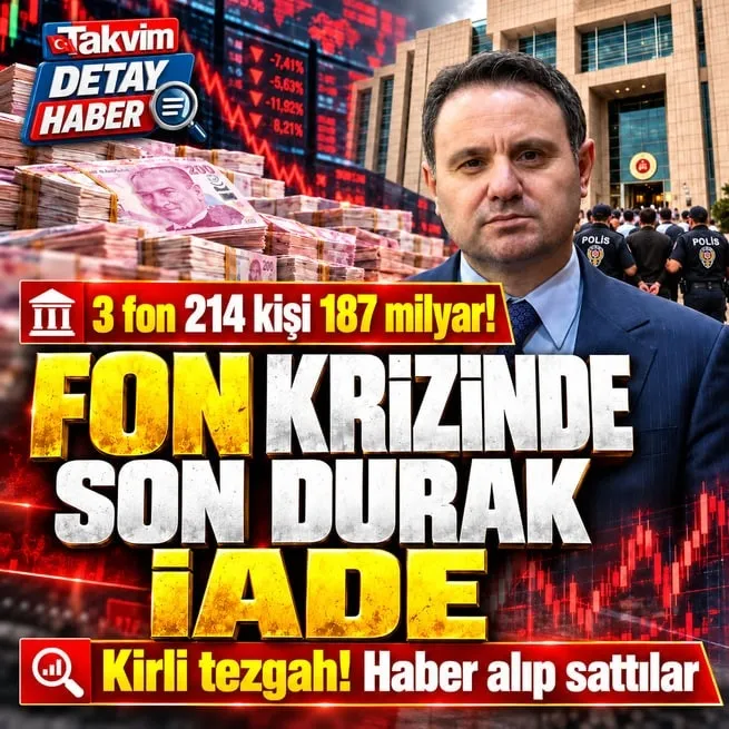 Fonlarda 187 milyar 653 milyon TL’lik kazanç! Bakan Gürlek açıkladı: Haber alıp satış yaptılar