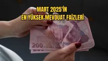 Mart 2025’in en yüksek mevduat faizi veren bankaları! 100 bin TL bile varsa dikkat