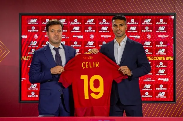 Zeki Çelik resmen Roma'da!