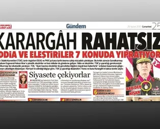 Hürriyet yine haddini aştı