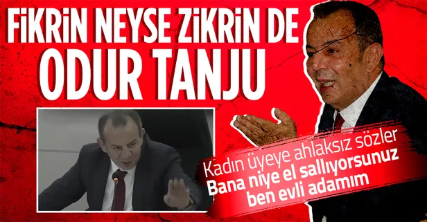 CHP'li Tanju Özcan'dan AK Partili kadın meclis üyesine ahlaksız sözler: Bana niye el sallıyorsunuz, ben evli barklı adamım