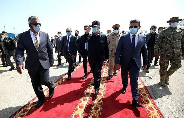 Son dakika: Türkiye'den Libya'ya kritik ziyaret: Bakan Akar Trablus'ta-2