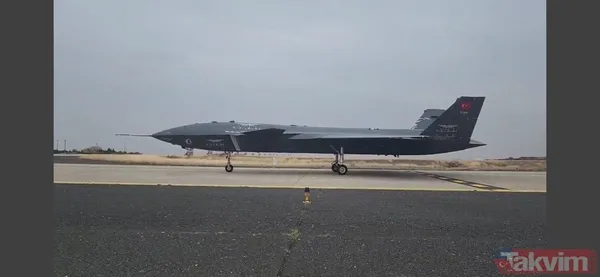 Milli insansız savaş uçağı KIZILELMA testleri başarıyla geçti! Pistte böyle görüntülendi! Muharip İnsansız Savaş Uçağı'nın adı neden Bayraktar KIZILELMA? - 7