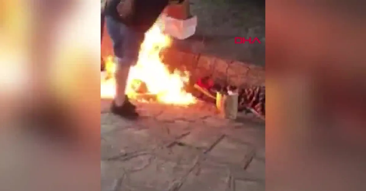 Arjantin'de kan donduran olay! Evsizlerin üzerine alkol döküp yaktı