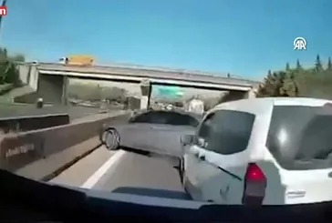 Kocaeli zincirleme kaza kamerada!