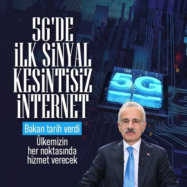 Türkiye 1 Nisan'da 5G teknolojisi ile tanışacak