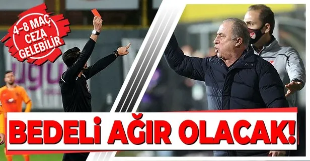 Galatasaray’da teknik direktör Fatih Terim’i ağır bir ceza bekliyor!