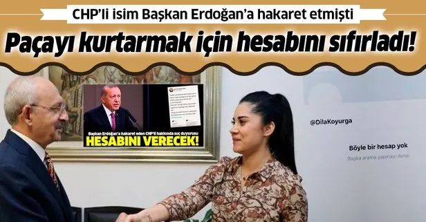 Hakaret etti ve hesabını sıfırladı