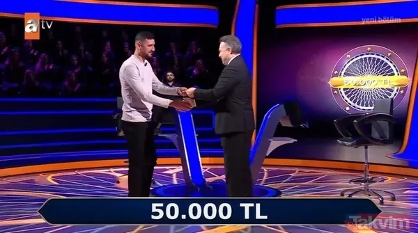 Milyoner'de seyirciyi ekrana kilitleyen anlar! Galatasaray sorusuna çift cevap da yetmedi - 5