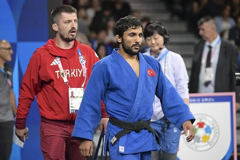 Milli judocumuz Salih Yıldız Paris 2024’te Olimpiyat 5’incisi oldu!