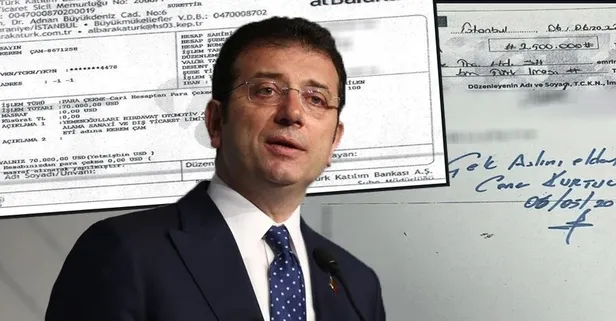 Ekrem İmamoğlu'nun rüşvet ağı iddianamede! Belge belge yolsuzluk: Çek, senet, banka dekontu