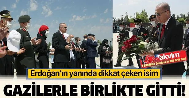 Son dakika: Başkan Erdoğan 15 Temmuz Anıtı’na çelenk bıraktı