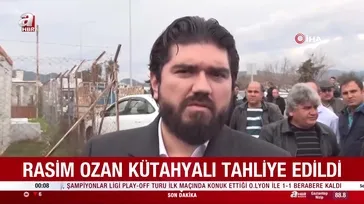 Rasim Ozan Kütahyalı serbest bırakıldı!